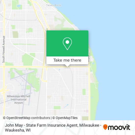 John May - State Farm Insurance Agent map