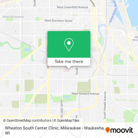 Mapa de Wheaton South Center Clinic