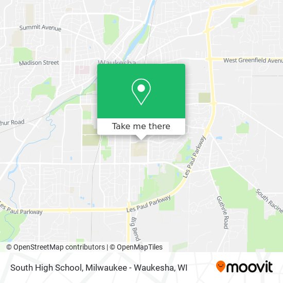 Mapa de South High School