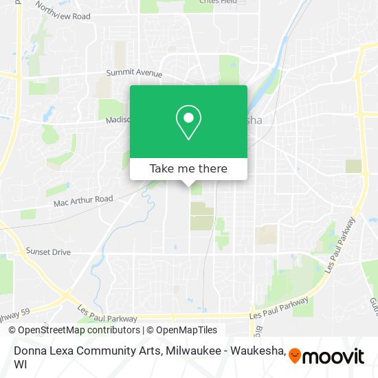 Donna Lexa Community Arts map