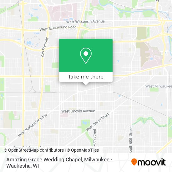 Mapa de Amazing Grace Wedding Chapel