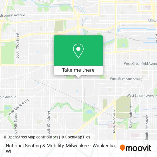 Mapa de National Seating & Mobility