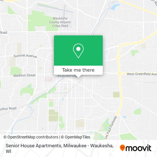 Senior House Apartments map