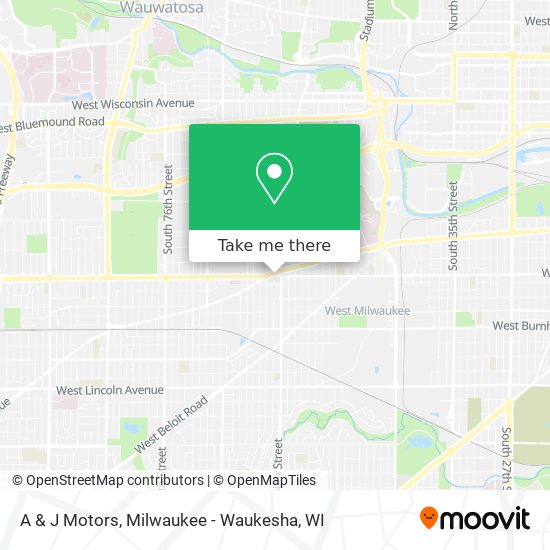 Mapa de A & J Motors