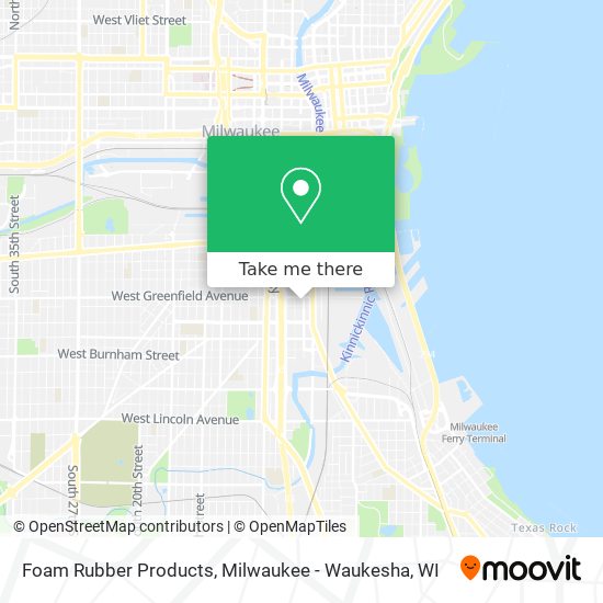 Mapa de Foam Rubber Products