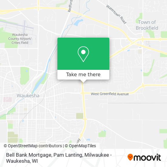 Mapa de Bell Bank Mortgage, Pam Lanting