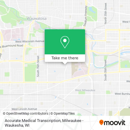 Accurate Medical Transcription map