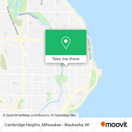 Mapa de Cambridge Heights