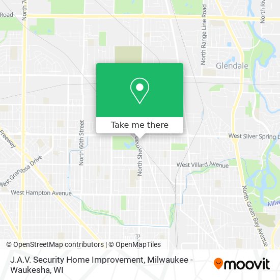 J.A.V. Security Home Improvement map