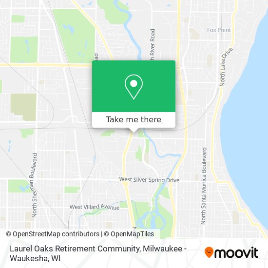 Laurel Oaks Retirement Community map