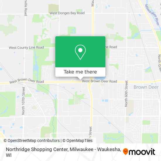 Northridge Shopping Center map