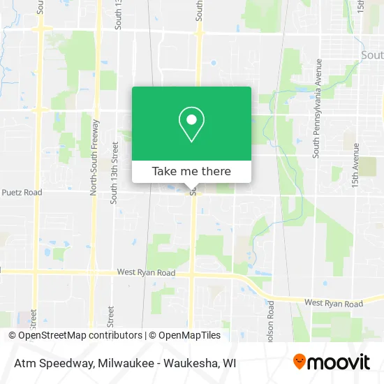 Mapa de Atm Speedway