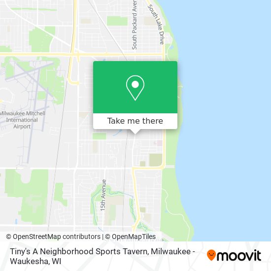 Tiny's A Neighborhood Sports Tavern map