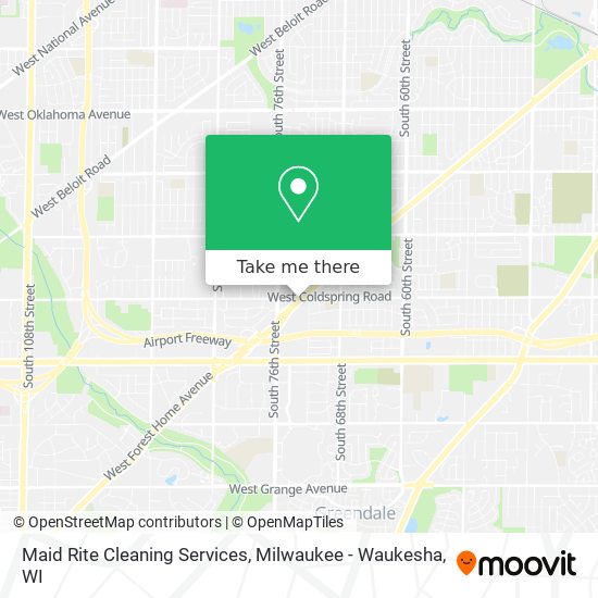 Mapa de Maid Rite Cleaning Services