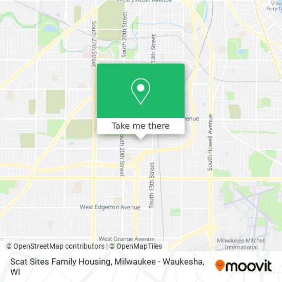 Scat Sites Family Housing map