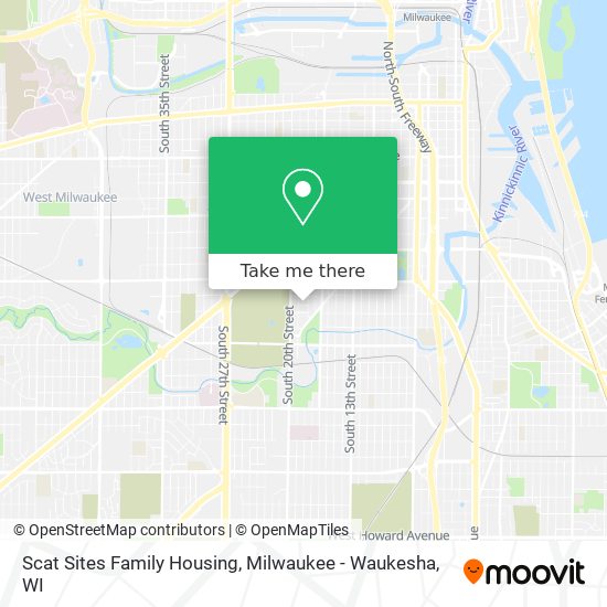 Scat Sites Family Housing map