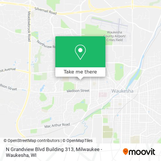 N Grandview Blvd Building 313 map