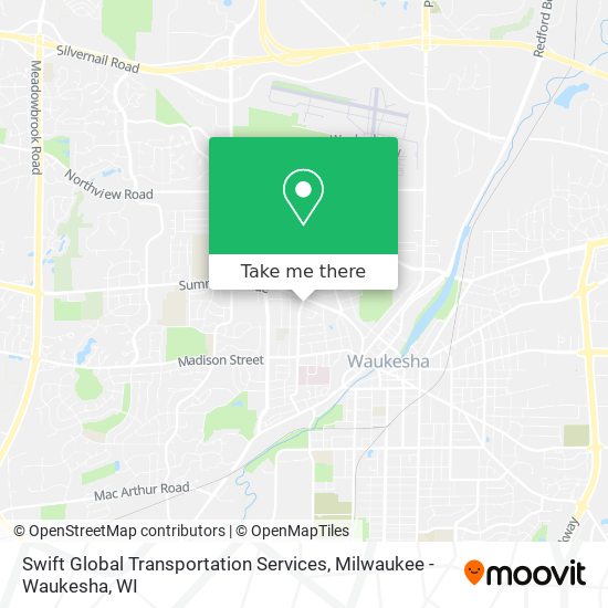 Swift Global Transportation Services map