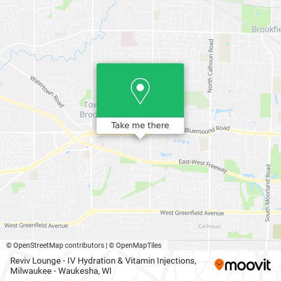 Reviv Lounge - IV Hydration & Vitamin Injections map