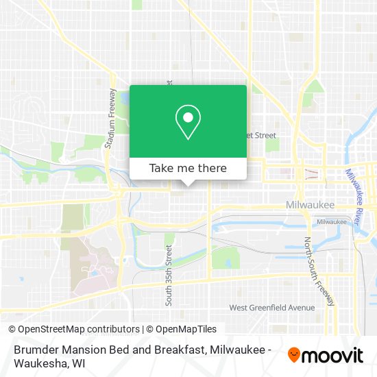 Brumder Mansion Bed and Breakfast map