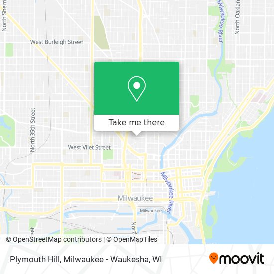 Plymouth Hill map