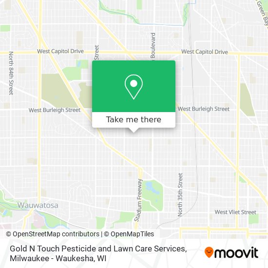 Gold N Touch Pesticide and Lawn Care Services map