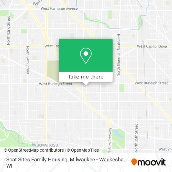 Scat Sites Family Housing map