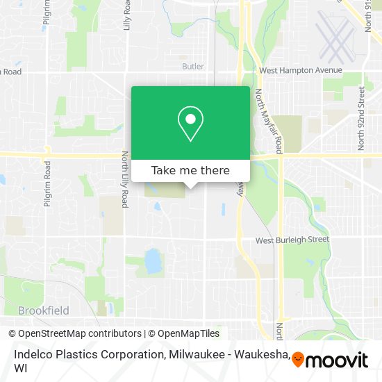 Indelco Plastics Corporation map