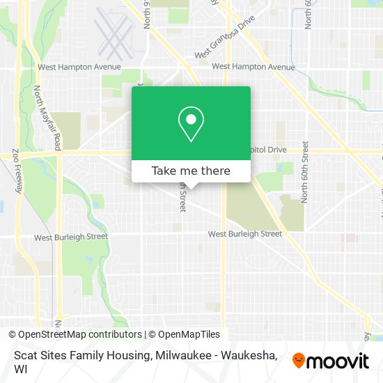 Scat Sites Family Housing map