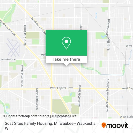 Scat Sites Family Housing map