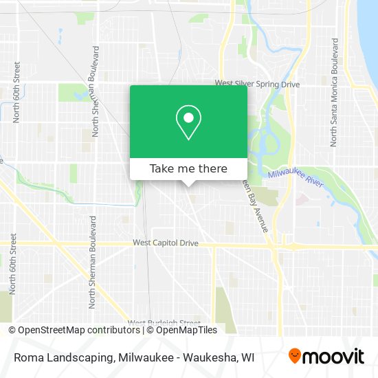 Roma Landscaping map