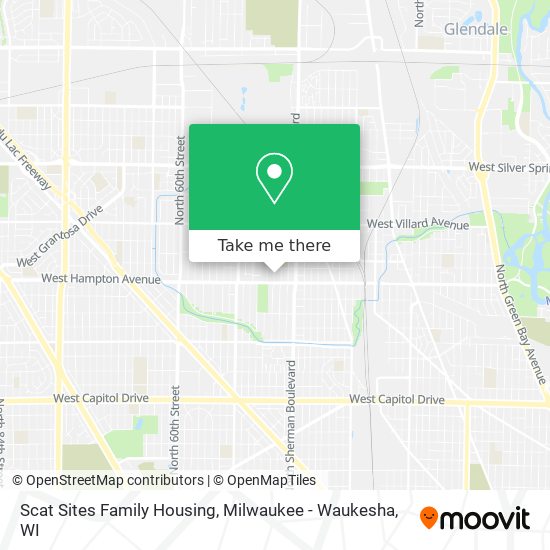Mapa de Scat Sites Family Housing