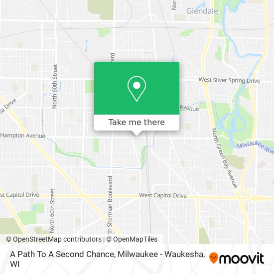 A Path To A Second Chance map