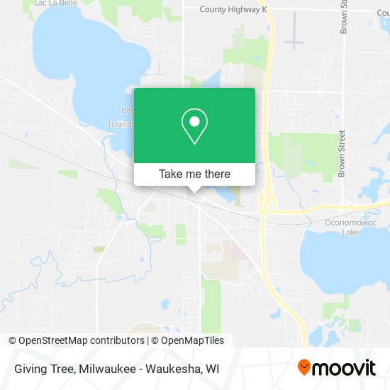 Giving Tree map