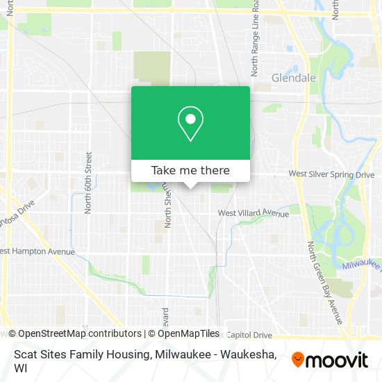 Mapa de Scat Sites Family Housing