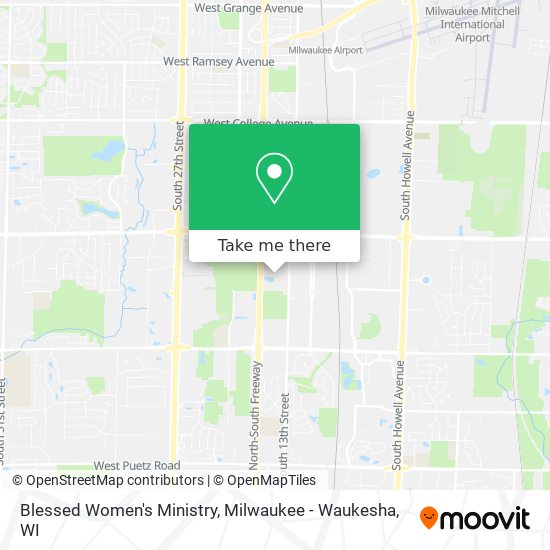 Mapa de Blessed Women's Ministry
