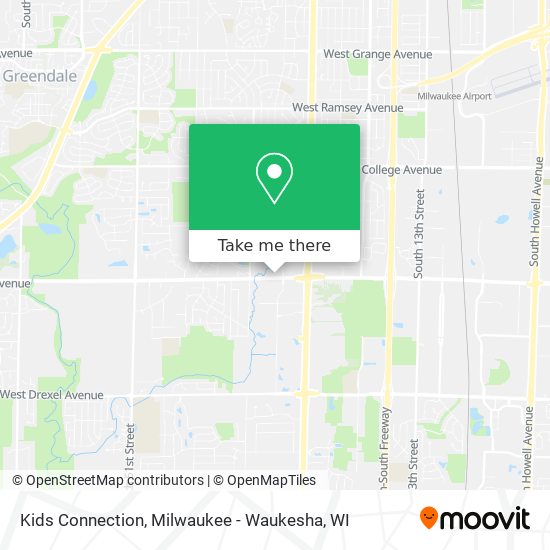 Kids Connection map