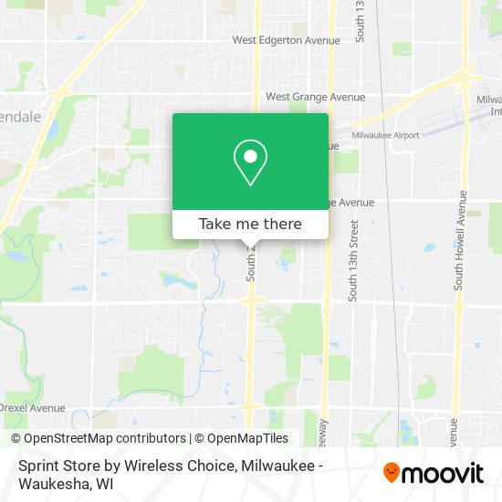 Sprint Store by Wireless Choice map