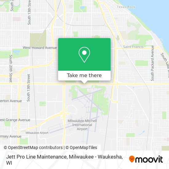 Mapa de Jett Pro Line Maintenance