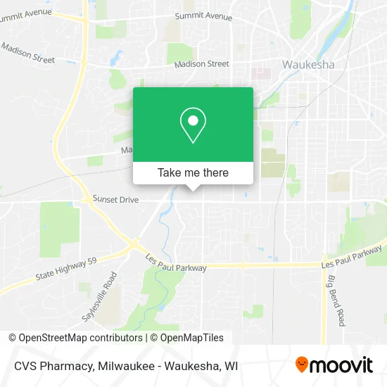 CVS Pharmacy map