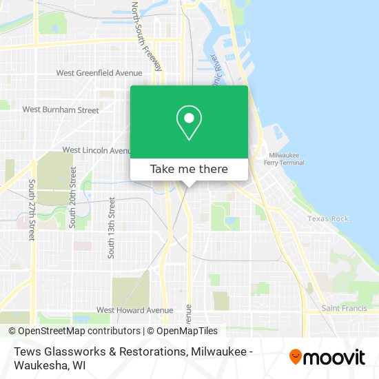 Tews Glassworks & Restorations map