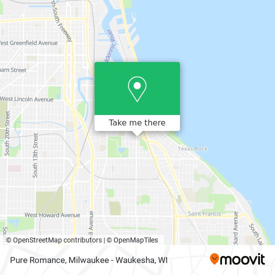 Pure Romance map