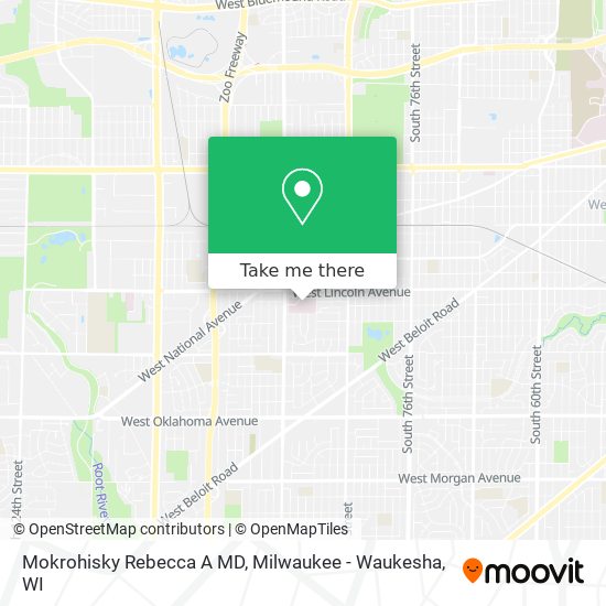 Mapa de Mokrohisky Rebecca A MD