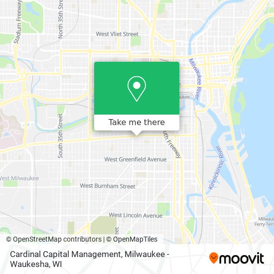 Mapa de Cardinal Capital Management