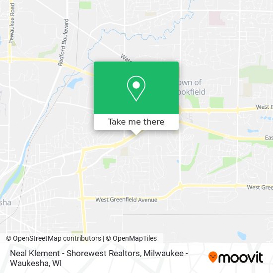 Neal Klement - Shorewest Realtors map