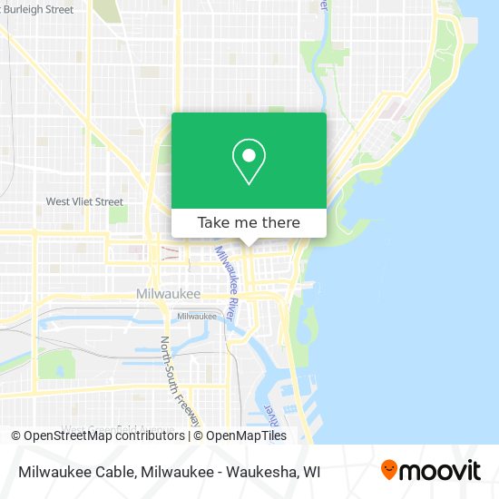 Milwaukee Cable map