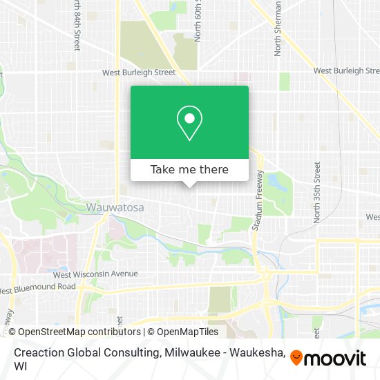 Mapa de Creaction Global Consulting