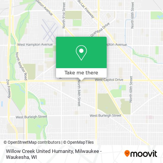 Willow Creek United Humanity map