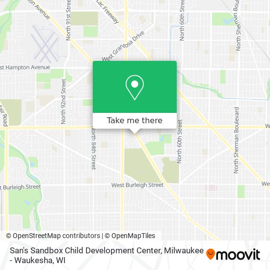 San's Sandbox Child Development Center map