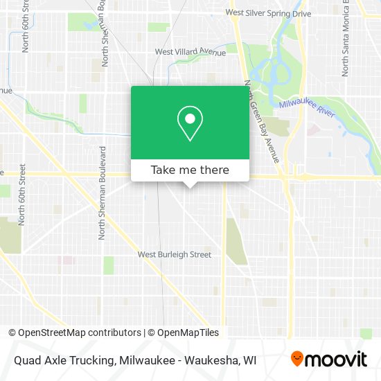 Mapa de Quad Axle Trucking